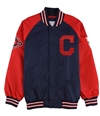 G-Iii Sports Mens World Series Cleveland Indians Varsity Jacket
