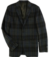 Ralph Lauren Mens Plaid Two Button Blazer Jacket brown 40