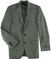 Ralph Lauren Mens Classic-Fit Two Button Blazer Jacket blackgrey 36