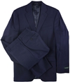 Ralph Lauren Mens Windowpane Two Button Formal Suit navy 39x28