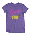 Local Celebrity Womens Girls Just Wanna Graphic T-Shirt