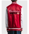 STARTER Mens Budweiser Varsity Jacket red L