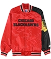 Starter Mens Chicago Blackhawks Varsity Jacket, TW1