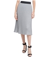 Calvin Klein Womens Pleated Midi Skirt