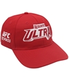 UFC Mens Quintet Ultra Baseball Cap red One Size