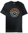 Skechers Womens Rainbow Sunset Graphic T-Shirt