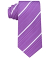 Kenneth Cole Mens Stripe Self-Tied Necktie, TW1
