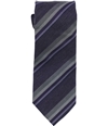 Kenneth Cole Mens Stripe Self-tied Necktie 500 One Size