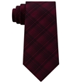 Kenneth Cole Mens Tonal Plaid Self-tied Necktie 605 One Size