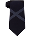 Kenneth Cole Mens Cross Panel Self-Tied Necktie