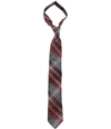 Kenneth Cole Mens Plaid Pre-tied Neck Tie 605 One Size