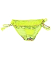 Raisins Womens Fringed Bikini Swim Bottom lime S
