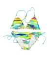 Raisins Womens Skinny Santa Barbara 2 Piece Bikini seablue XL