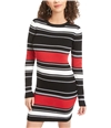 Planet Gold Womens Stripe Sweater Dress, TW2