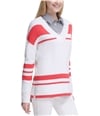 Calvin Klein Womens Striped Pullover Sweater, TW4