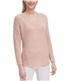 Calvin Klein Womens Open Stitch Pullover Sweater