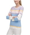 Calvin Klein Womens Striped Pullover Sweater, TW1