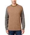 Tricots St Raphael Mens Colorblocked Pullover Sweater camelhthr M