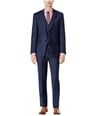 Calvin Klein Mens Tonal Windowpane Two Button Formal Suit
