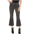 Michael Kors Womens Grommet Cropped Jeans charcoal 4x23