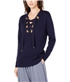 Michael Kors Womens Lace Up Pullover Sweater, TW1