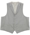 Sean John Mens Striped Five Button Vest whtblk 50