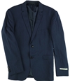 Perry Ellis Mens Pinstripe Two Button Blazer Jacket, TW2