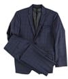 Perry Ellis Mens Portfolio Two Button Formal Suit