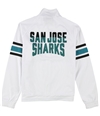 G-III Sports Womens San Jose Sharks Track Jacket Sweatshirt sjs S