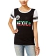 Freeze CMI Inc. Womens Mexico Graphic T-Shirt trueblackwhite XS