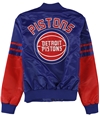 STARTER Womens Detroit Pistons Bomber Jacket dpt S