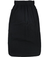 Free People Womens High-Rise Flared Skirt