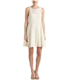 Free People Womens Miles Of Lace Shift Dress