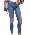 Free People Womens Ripped Skinny Fit Jeans, TW3