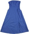 Free People Womens Cotton Strapless A-Line Dress