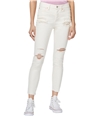 Free People Womens Ripped Skinny Fit Jeans wornwhite 28x27