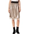 Free People Womens Sequined Midi Skirt