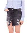 Free People Womens Relaxed Denim Skirt