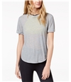 Free People Womens Zephyr Open Back Basic T-Shirt grey S