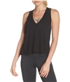 Free People Womens Wilder Strappy-Back Tank Top black M