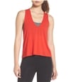 Free People Womens Wilder Strappy-Back Tank Top red S