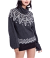 Free People Womens Treasure Pullover Sweater