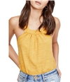 Free People Womens Good For You Tank Top yellow L