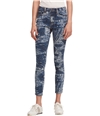 Dkny Womens Splatter Everywhere Cropped Skinny Fit Jeans