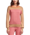 DKNY Womens Colorblocked Pullover Sweater medbeige L