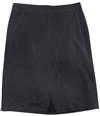 DKNY Womens Denim Wrap Skirt darkblue 6