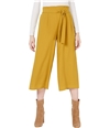 Sage The Label Womens Belted Culotte Dress Pants mustard S/22