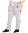Calvin Klein Womens Striped Step-Hem Casual Jogger Pants darkgray 1X/33