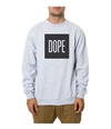DOPE Mens The Box Sweatshirt gray L