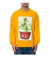 DOPE Mens The Potted Sweatshirt yellow S